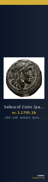 Seleucid Coins (part 2) 1795.1b — CANOA
