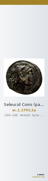 Seleucid Coins (part 2) 1795.2a — CANOA
