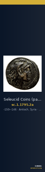 Seleucid Coins (part 2) 1795.2a — CANOA