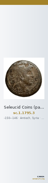 Seleucid Coins (part 2) 1795.3 — CANOA