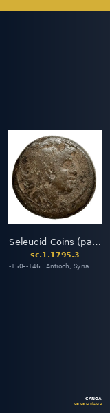 Seleucid Coins (part 2) 1795.3 — CANOA