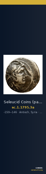 Seleucid Coins (part 2) 1795.3a — CANOA