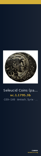 Seleucid Coins (part 2) 1795.3b — CANOA