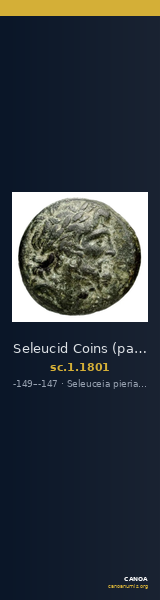 Seleucid Coins (part 2) 1801 — CANOA