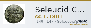 Seleucid Coins (part 2) 1801 — CANOA