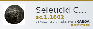 Seleucid Coins (part 2) 1802 — CANOA