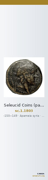 Seleucid Coins (part 2) 1803 — CANOA