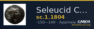 Seleucid Coins (part 2) 1804 — CANOA