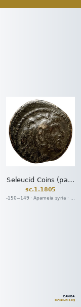 Seleucid Coins (part 2) 1805 — CANOA