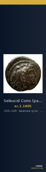 Seleucid Coins (part 2) 1805 — CANOA