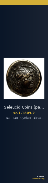 Seleucid Coins (part 2) 1809.2 — CANOA