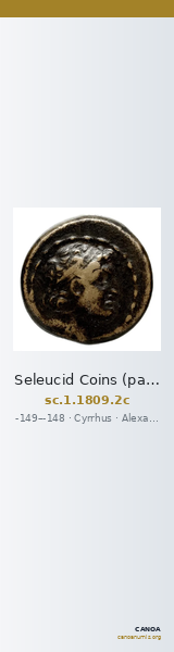 Seleucid Coins (part 2) 1809.2c — CANOA