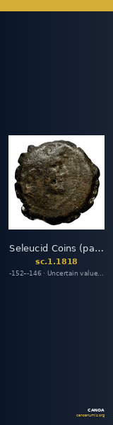 Seleucid Coins (part 2) 1818 — CANOA