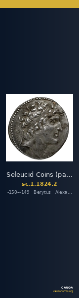 Seleucid Coins (part 2) 1824.2 — CANOA