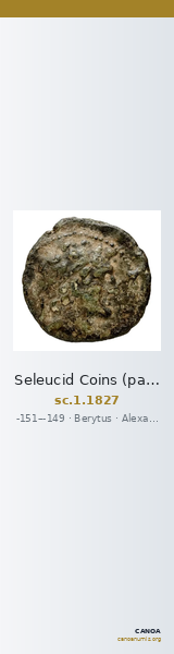 Seleucid Coins (part 2) 1827 — CANOA