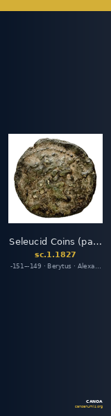Seleucid Coins (part 2) 1827 — CANOA
