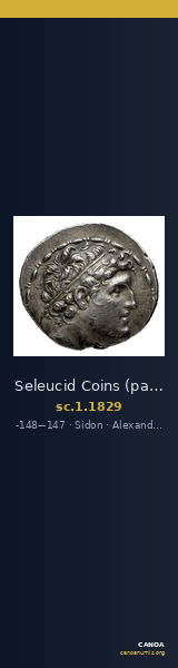 Seleucid Coins (part 2) 1829 — CANOA