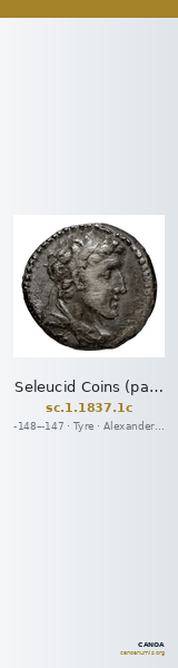 Seleucid Coins (part 2) 1837.1c — CANOA