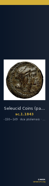 Seleucid Coins (part 2) 1843 — CANOA