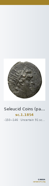 Seleucid Coins (part 2) 1854 — CANOA