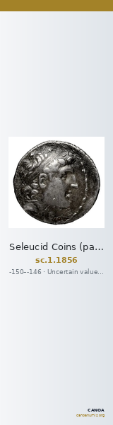 Seleucid Coins (part 2) 1856 — CANOA