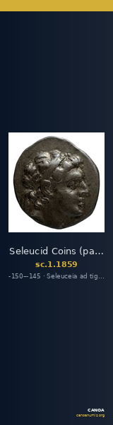 Seleucid Coins (part 2) 1859 — CANOA