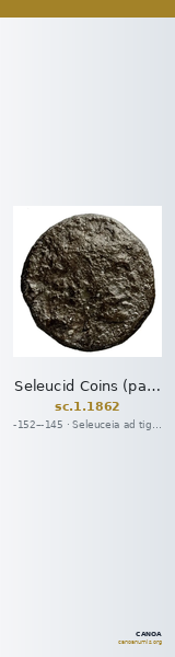 Seleucid Coins (part 2) 1862 — CANOA