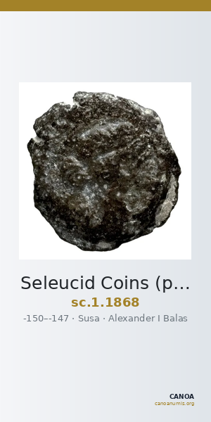 Seleucid Coins (part 2) 1868 — CANOA