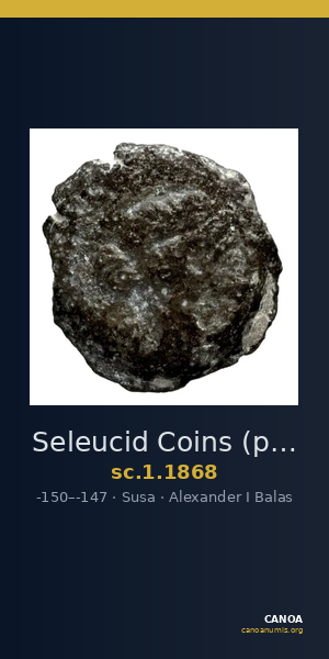 Seleucid Coins (part 2) 1868 — CANOA