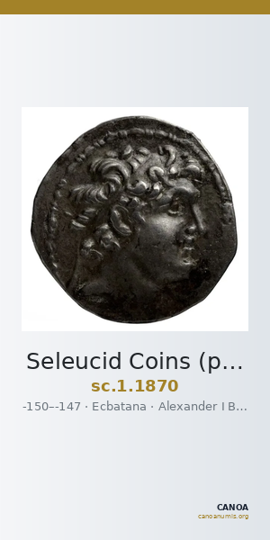Seleucid Coins (part 2) 1870 — CANOA