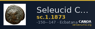 Seleucid Coins (part 2) 1873 — CANOA