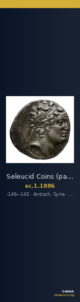 Seleucid Coins (part 2) 1886 — CANOA