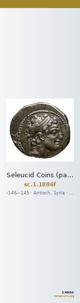 Seleucid Coins (part 2) 1886f — CANOA