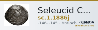 Seleucid Coins (part 2) 1886j — CANOA