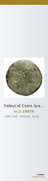 Seleucid Coins (part 2) 1887b — CANOA