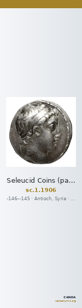 Seleucid Coins (part 2) 1906 — CANOA