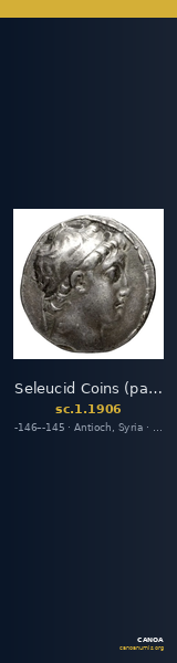 Seleucid Coins (part 2) 1906 — CANOA