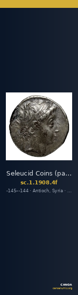 Seleucid Coins (part 2) 1908.4f — CANOA