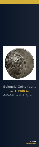 Seleucid Coins (part 2) 1908.4i — CANOA