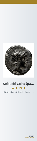 Seleucid Coins (part 2) 1911 — CANOA