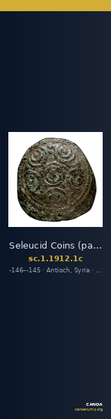 Seleucid Coins (part 2) 1912.1c — CANOA