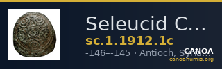Seleucid Coins (part 2) 1912.1c — CANOA