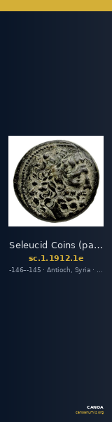 Seleucid Coins (part 2) 1912.1e — CANOA