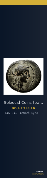 Seleucid Coins (part 2) 1913.1a — CANOA