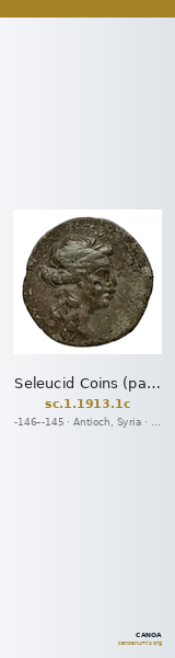 Seleucid Coins (part 2) 1913.1c — CANOA