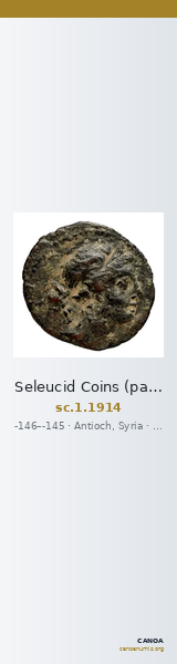 Seleucid Coins (part 2) 1914 — CANOA
