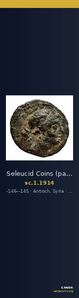 Seleucid Coins (part 2) 1914 — CANOA