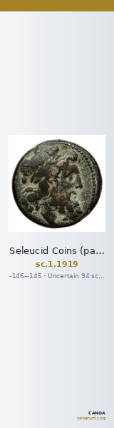 Seleucid Coins (part 2) 1919 — CANOA
