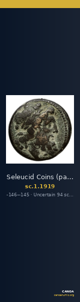 Seleucid Coins (part 2) 1919 — CANOA