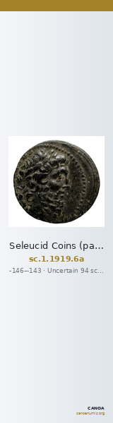 Seleucid Coins (part 2) 1919.6a — CANOA
